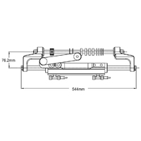 UC128-OBF Outboard Front Mount Hydraulic Cylinders
