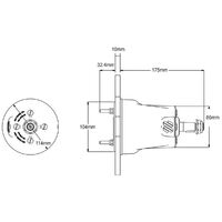 Ultraflex MasterDrive UH/UHD Power Assisted Helm Pumps