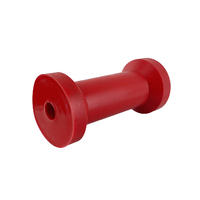 Cotton Reel Rollers Soft Red Polyurethane