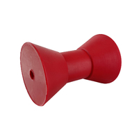 Super Keel Rollers Soft Red Polyurethane