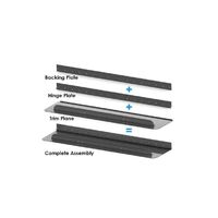 Bennett Marine Trim Plane Assembly with Trailing Edge