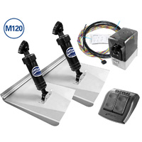 Bennett Marine Sport Hydraulic Trim Tab Complete System with Rocker Control