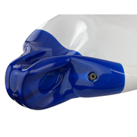 Boat Fenders White with Blue Tops