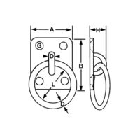 Ring Plate - 304 Grade Stainless Steel