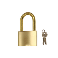 Padlock - Brass with Brass Shackle