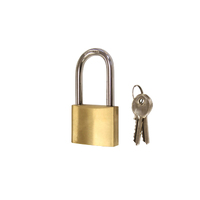 Padlock - Brass with Stainless Steel Shackle