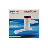 Rule Livewell Cartridge Pumps 600 Series Dual Port Angled