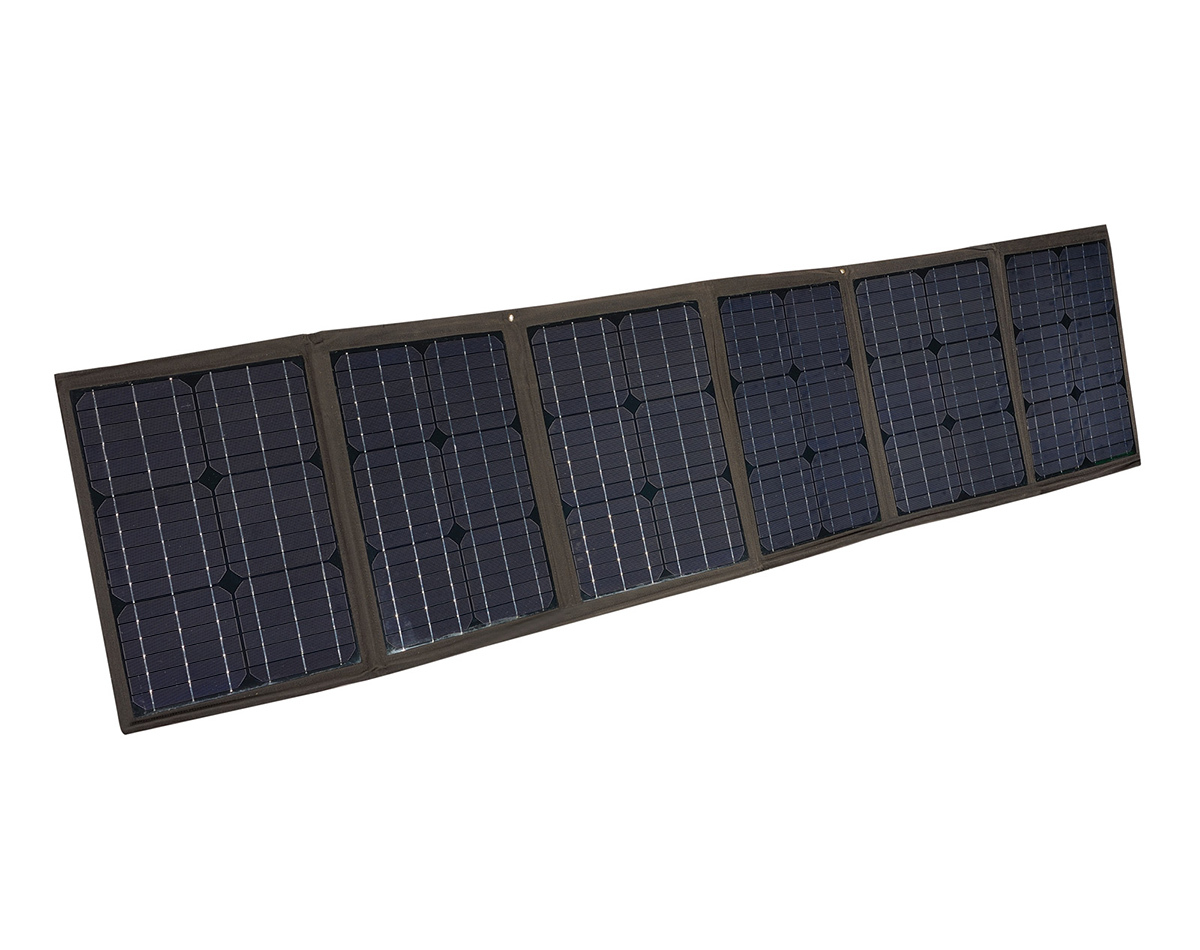 Monocrystalline Soft Folding Solar Panel Kit 12V 120W
