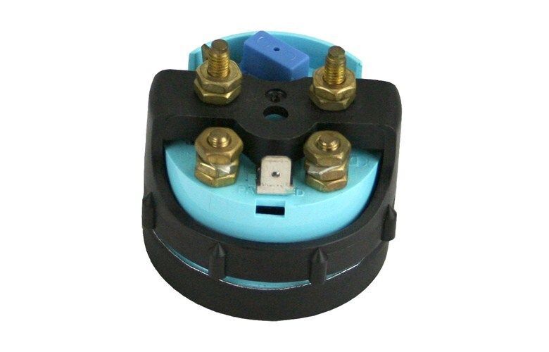 Trim Tab Gauge Black 50mm 12/24V