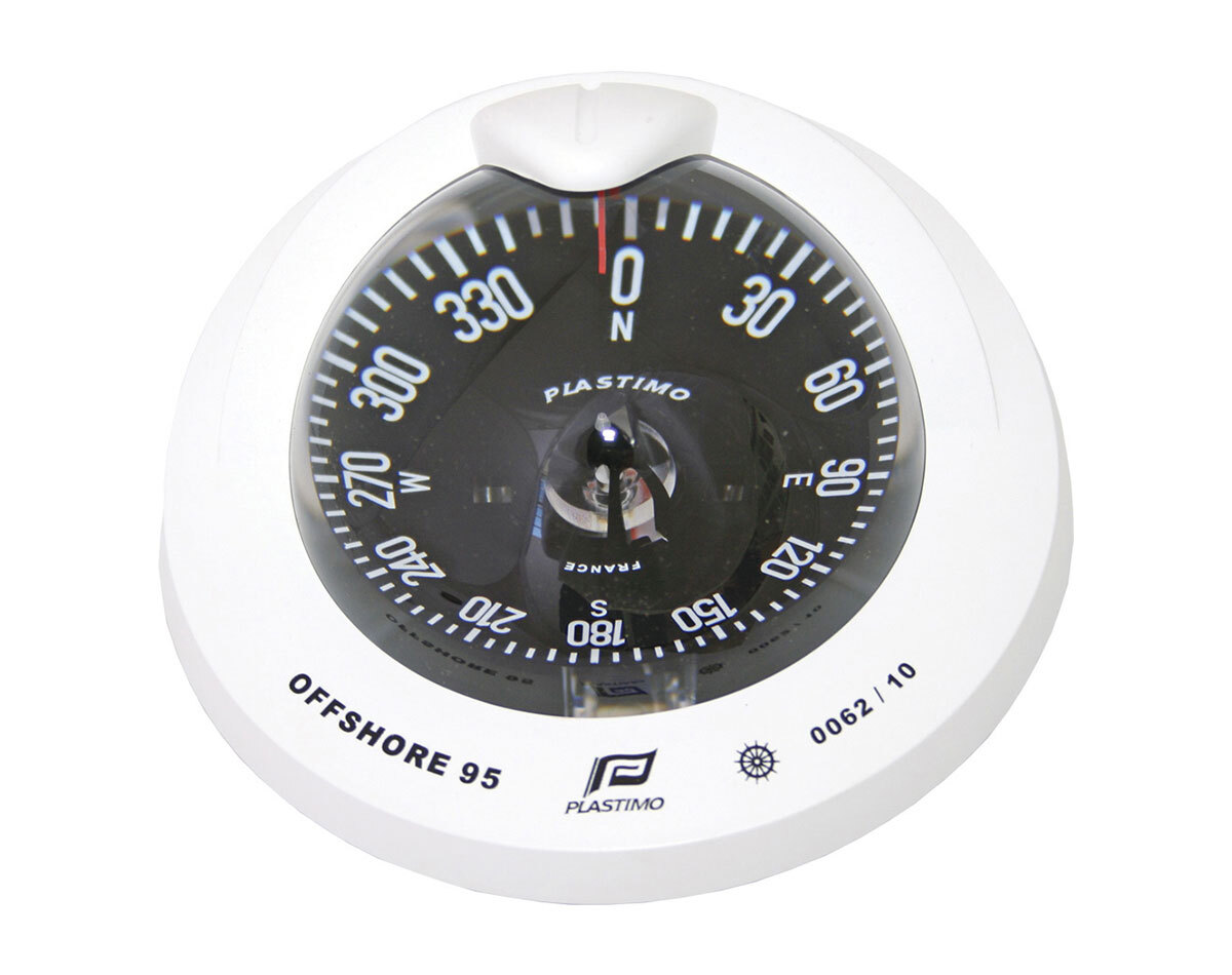 [SKU: 2013379] Offshore 95 Compass Flush Mount Flat Card White