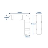 Dock Edge E45 Corner Fender