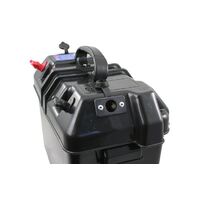 Battery Box with Built in USB Charger & Battery Tester