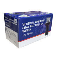 Vertical Capstan Cray Pot Hauler Winch 12V 900W