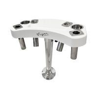 Viper Pro Game Rated Lean Station with 4x Rod Holders