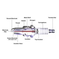 NGK B6HS Copper Spark Plug