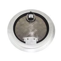 Bomar Waterproof Aluminium Deck Plate 10-Inch