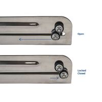 Ladder Under Platform Telescopic Self Locking 3 Step
