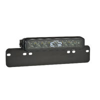 Narva 10-inch EX2 Blackout Light Bar Single Row Licence Plate