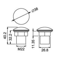 Light LED Livebait White 12v IP67