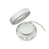 EuroLED115 Downlight White Light with Stainless Steel Rim 12/24v