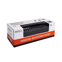 Washdown HoseCoil with Adjustable Trigger Nozzle