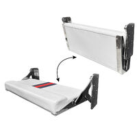 Heavy Duty Folding Seat Brackets Stainless Steel