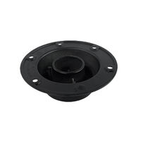 Table Pedestal Adjustable Height Black Anodised 500-700mm