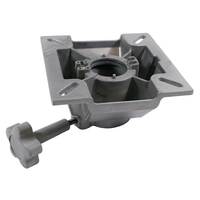 Boat Seat Box Pedestal 135mm with Swivel Top