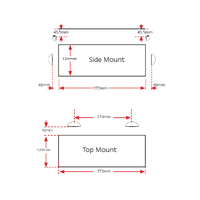 LED Autolamps Series 60 Trailer Licence Plate Light Pair