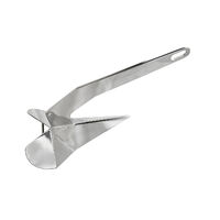 Fixed Head Power Anchor with Wings Stainless Steel