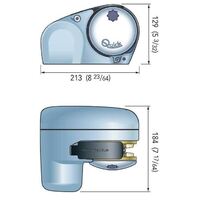 Quick GP2 1200 Horizontal On-Deck Windlass
