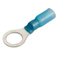 Narva Adhesive Heatshrink Ring Terminals Blue 4mm