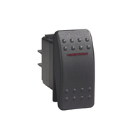 Carling V-Series Contura II Rocker Switch Black On/Off