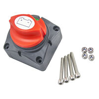 Single Battery Isolator Switch with Removable Knob