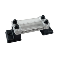 Bus Bar Power Distribution Terminal Block with Open Base and Cover
