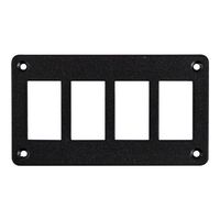 Rocker Switch Horizontal Mounting Panels Aluminium