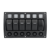 Curved Water Resistant Switch Panels