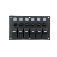 Water Resistant Aluminium Switch Panels