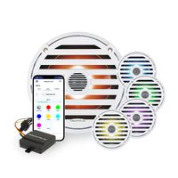 Aquatic AV RGB Marine Speakers Elite Series 6.5 Inch (Pair)