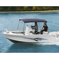 Oceansouth Bimini 4 Bow Aluminium Frame Blue or Grey Top Length 2.2m