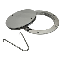 Deck Plate Stainless Steel with Opening Key