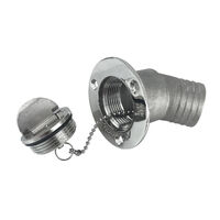 Keyless Deck Fill 45deg Stainless Steel WATER