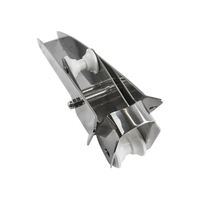 Bow Roller Self Launching Hinged Stainless Steel