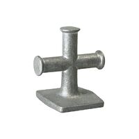 Cross Bollards - Aluminium