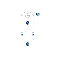 Canopy Bow Ends Tube Insert - Nylon