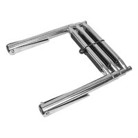 Ladder Telescopic Above-Platform Stainless Steel for Horizontal Mounting