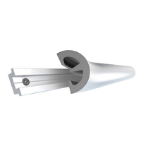 Gunwale BUMP PVC Rub Rail 65mm Profile
