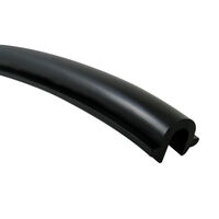 Black PVC Gunwale Insert Suit Boat Trim
