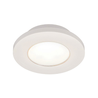 Quick TED Series LED Downlights with White Plastic Rim