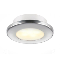 Quick TED Series LED Downlights with Stainless Steel Rim